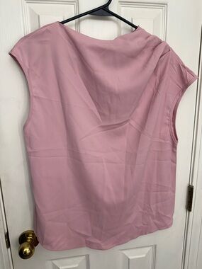 Sleeveless Pink Women's Blouse